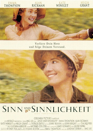 Filmposter - Sinn und Sinnlichkeit im Brennessel Programmkino