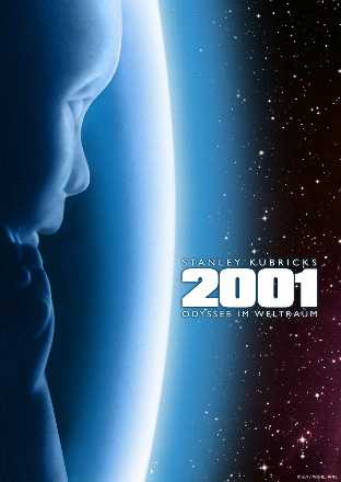 Filmposter - 2001 - Odyssee im Weltraum im Roxy