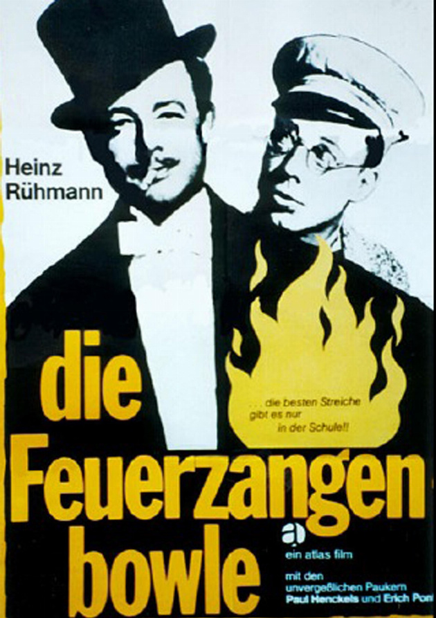 Filmplakat Die Feuerzangenbowle
