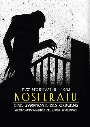 Filmposter - Nosferatu - Eine Symphonie des Grauens im Metropolis Kino im Planet Harburg