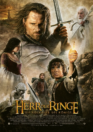 Filmplakat Der Herr der Ringe - Die Rückkehr des Königs