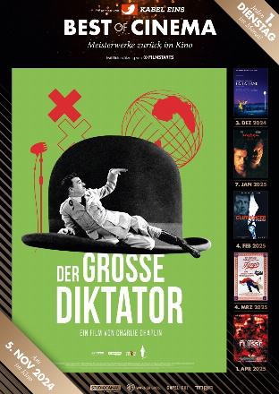 Filmplakat zu Der große Diktator – Kinoprogramm Lennestadt