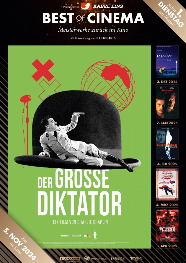 Filmplakat Der große Diktator