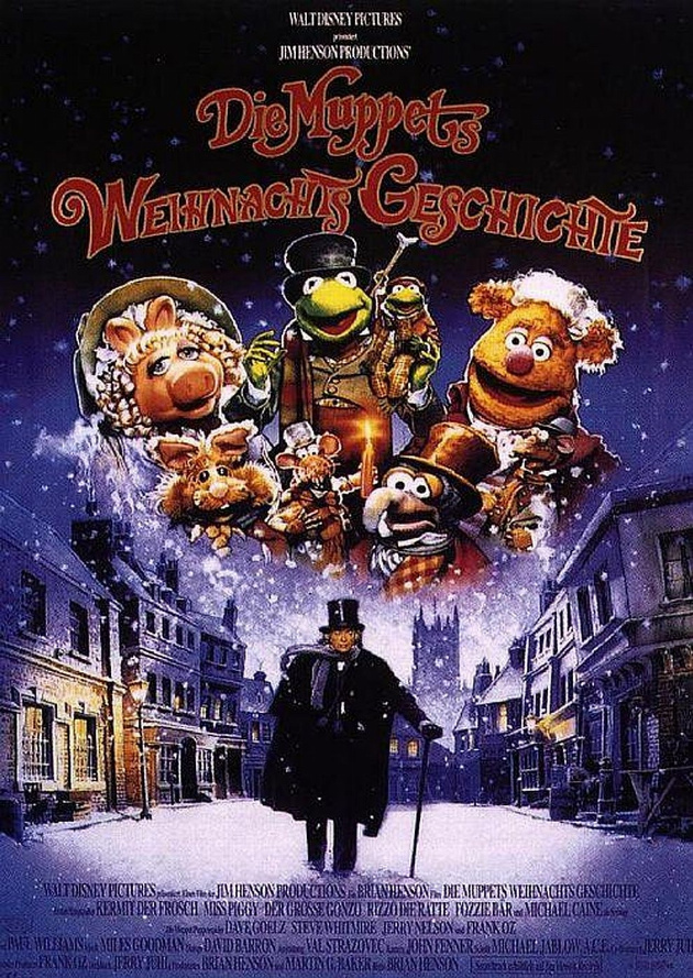Filmplakat Die Muppets Weihnachtsgeschichte