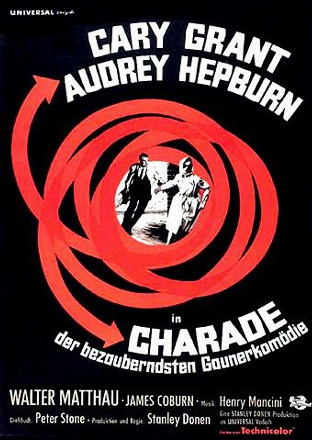 Filmposter - Charade im Zeise Kinos