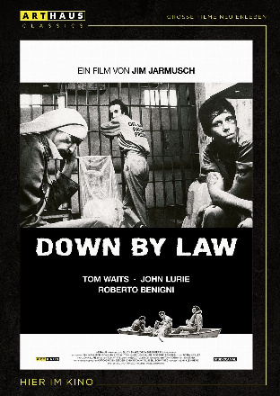 Filmposter - Down by Law im Kino Babylon im Kulturzentrum Pelmke