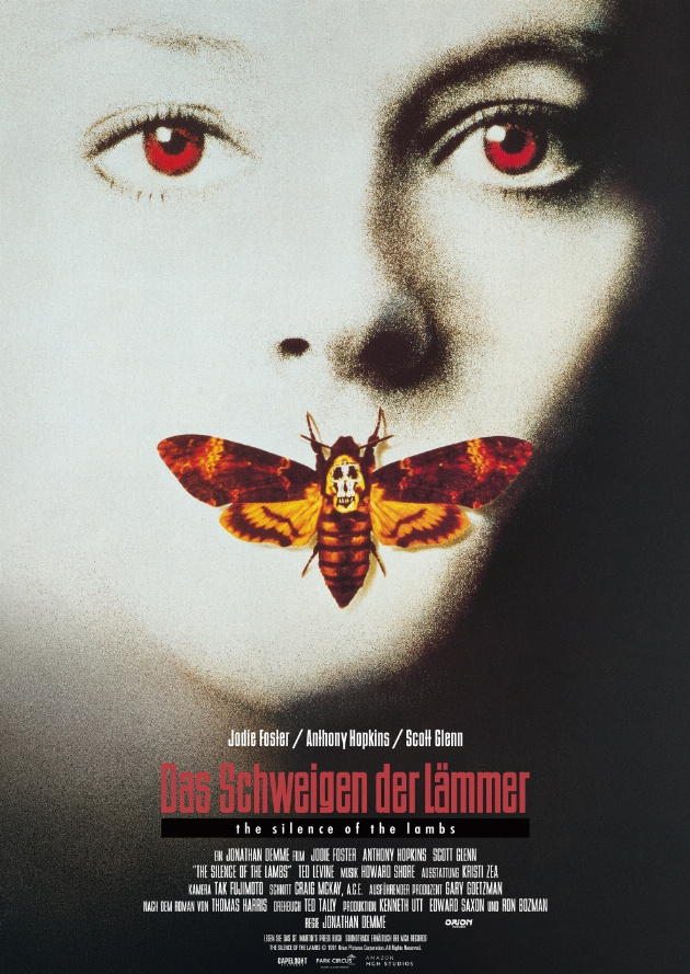 Filmplakat Das Schweigen der Lämmer