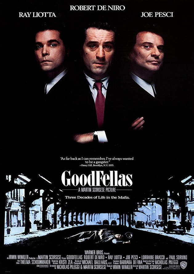 Filmplakat GoodFellas - Drei Jahrzehnte in der Mafia