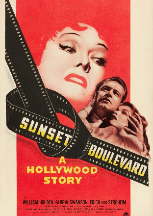 Filmposter - Boulevard der Dämmerung im Krone-Lichtspiele