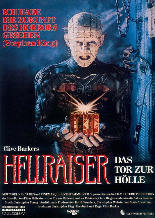 Filmposter - Hellraiser - Das Tor zur Hölle im Cineworld