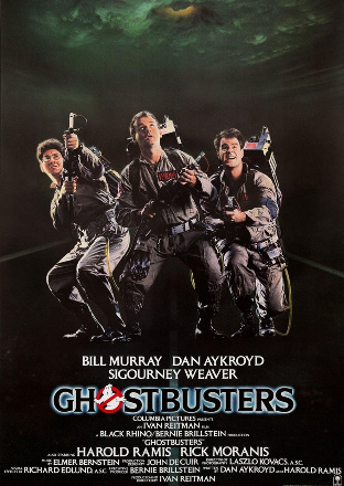 Filmplakat Ghostbusters - Die Geisterjäger