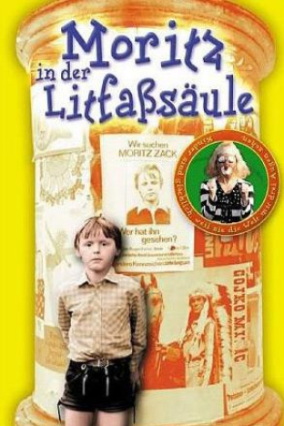 Filmplakat Moritz in der Litfaßsäule