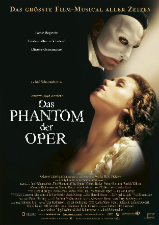 Filmplakat Das Phantom der Oper