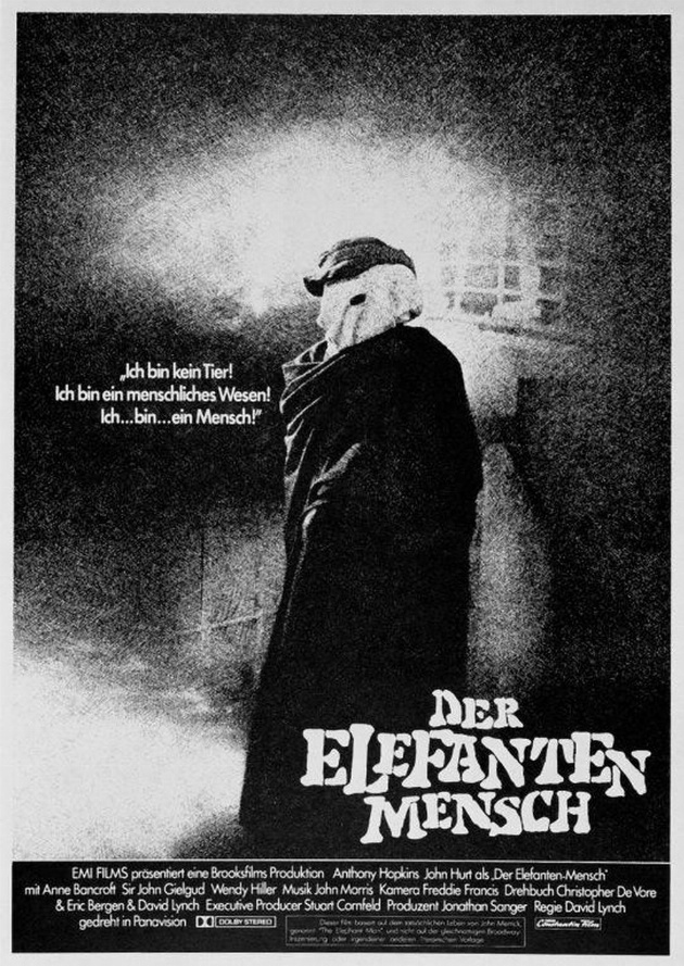 Filmplakat Der Elefantenmensch
