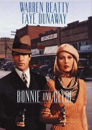 Filmposter - Bonnie und Clyde im Olympia Kino