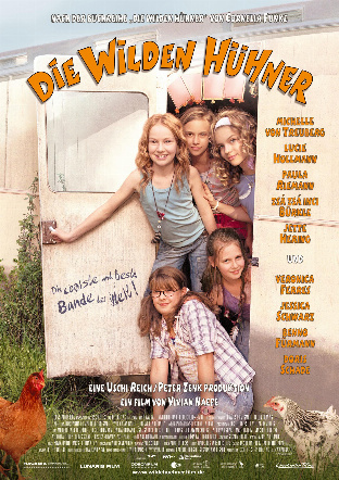 Filmplakat zu Die Wilden Hühner – Kinoprogramm Eberswalde