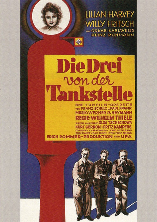 Filmplakat Die Drei von der Tankstelle