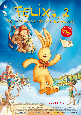 Filmplakat Felix 2 - Der Hase und die verflixte Zeitmaschine