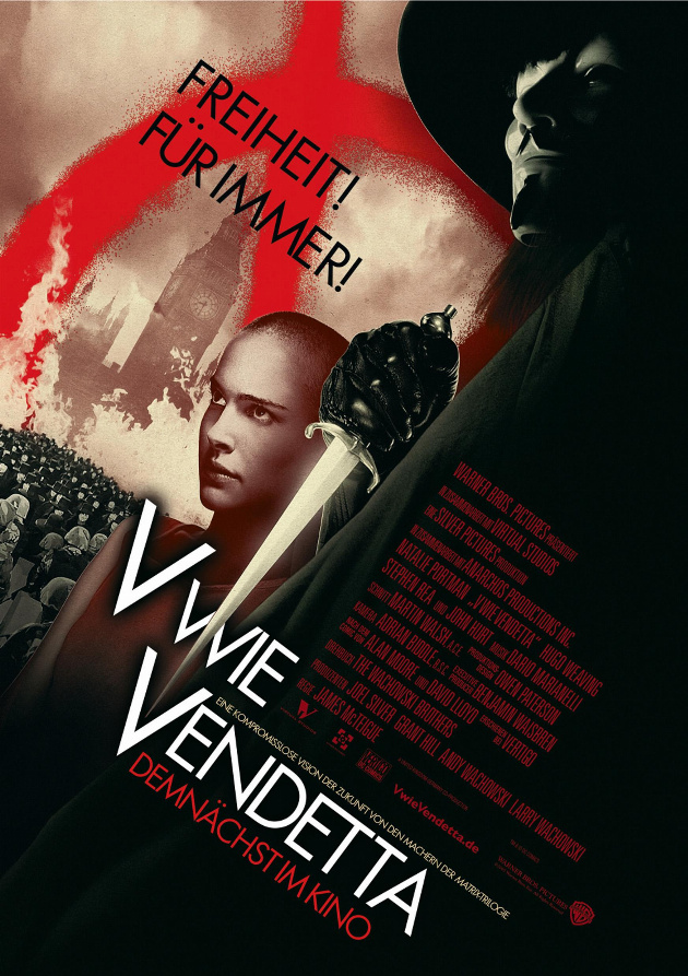 Filmplakat V wie Vendetta