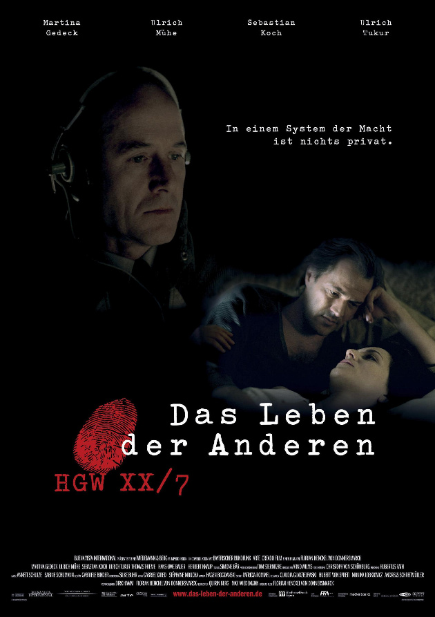 Filmplakat Das Leben der Anderen