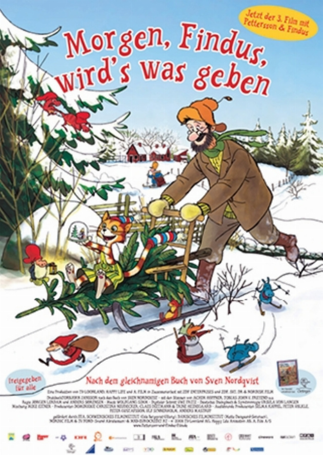 Filmplakat Morgen, Findus, wird's was geben