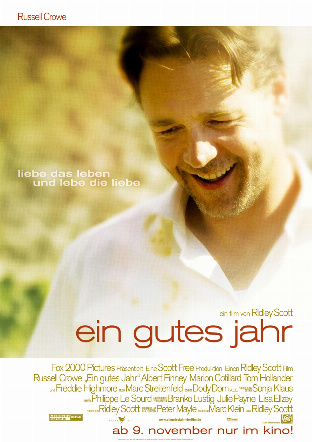 Filmposter - Ein gutes Jahr im Lichtburg Cinema