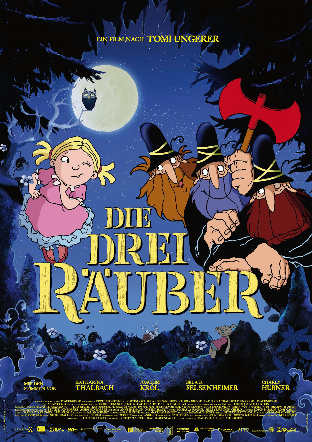 Filmposter - Die drei Räuber im Weltecho