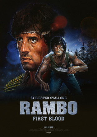Filmposter - Rambo - First Blood im Film-Palast