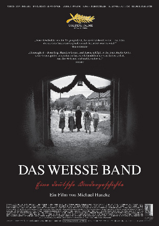 Filmposter - Das weiße Band - Eine deutsche Kindergeschichte im Lichtspielhaus