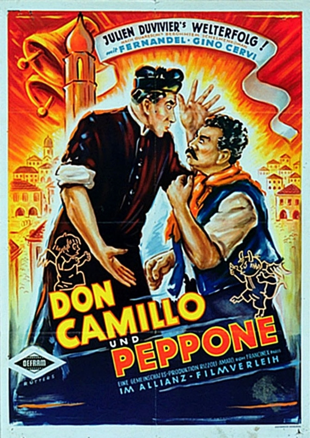 Filmplakat Don Camillo und Peppone