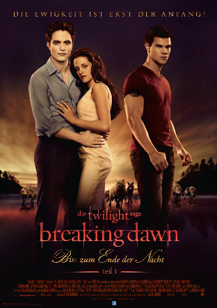 Filmplakat Breaking Dawn - Bis(s) zum Ende der Nacht Teil 1