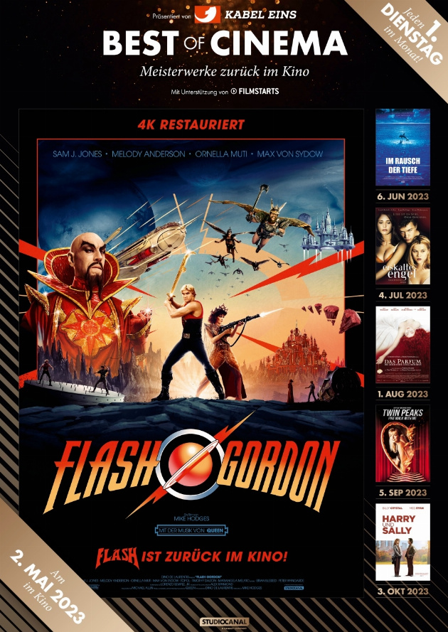 Filmplakat Flash Gordon
