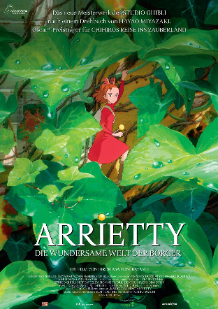 Filmposter - Arrietty - Die wundersame Welt der Borger im Kino achteinhalb
