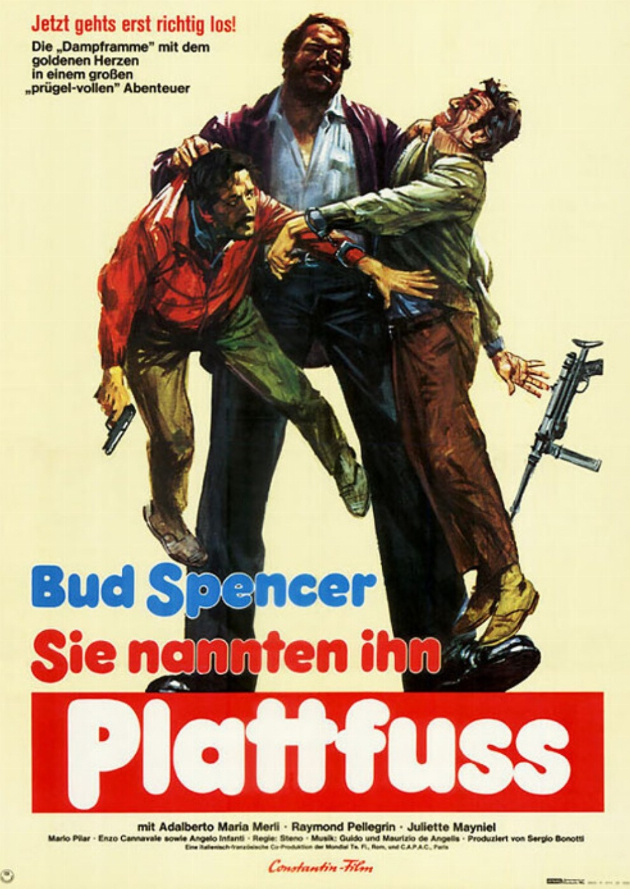 Filmplakat Bud Spencer: Sie nannten ihn Plattfuß