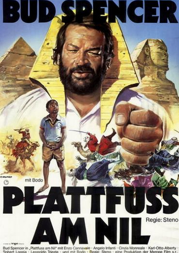 Filmplakat Plattfuß am Nil