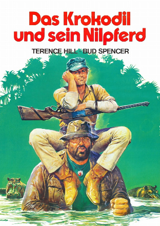 Filmplakat Das Krokodil und sein Nilpferd