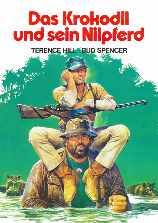 Filmplakat Das Krokodil und sein Nilpferd