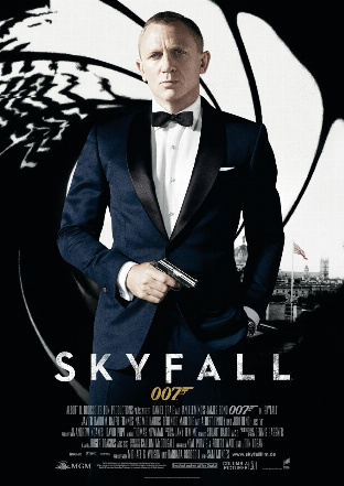 Filmplakat zu James Bond 007: Skyfall – Kinoprogramm St. Ingbert