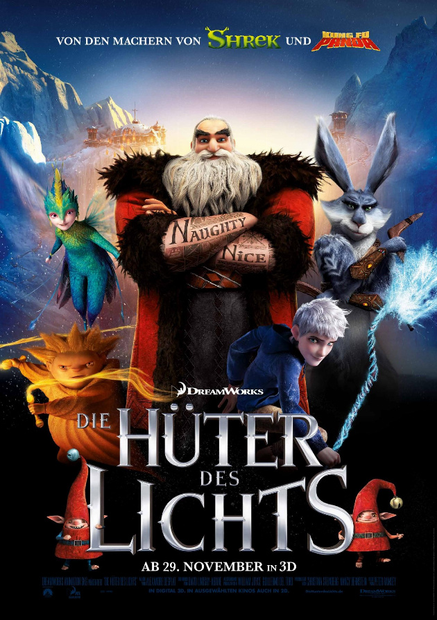 Filmplakat Die Hüter des Lichts
