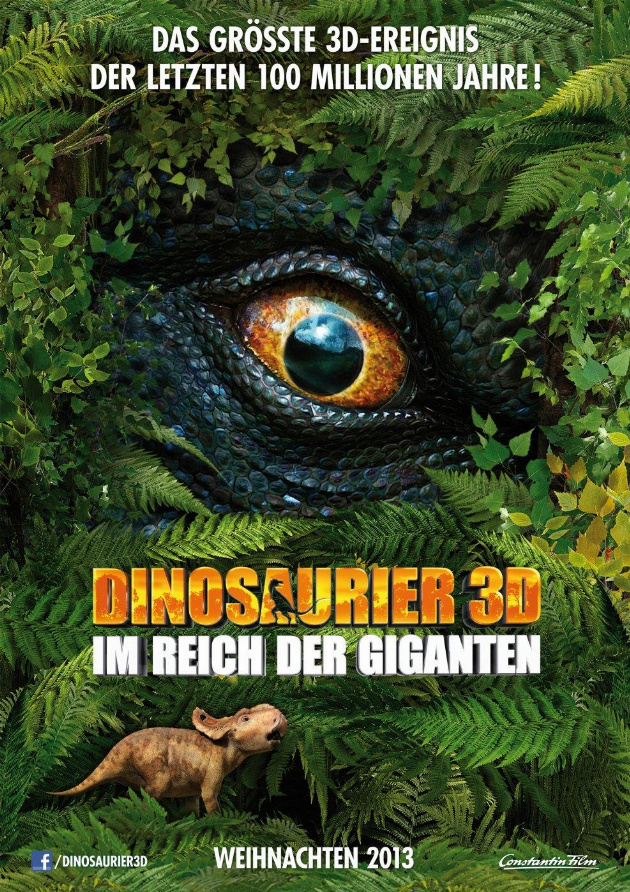 Filmplakat Dinosaurier - Im Reich der Giganten