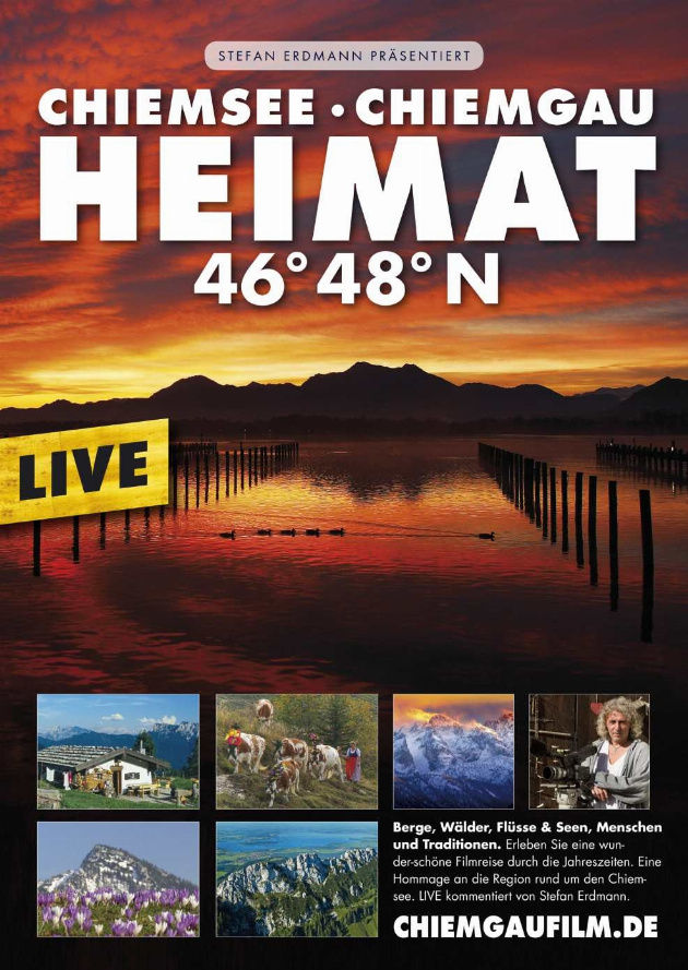 Filmplakat Heimat 46° 48° N - Chiemsee, Chiemgau, Alpenland