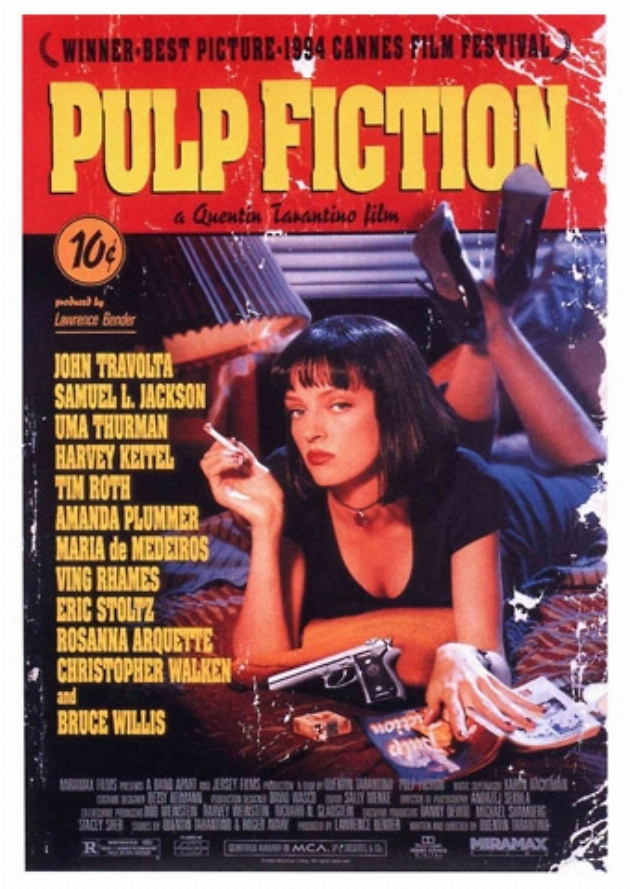 Filmplakat Pulp Fiction