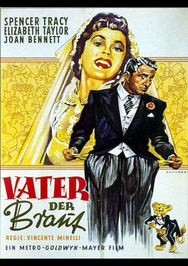 Filmplakat Vater der Braut