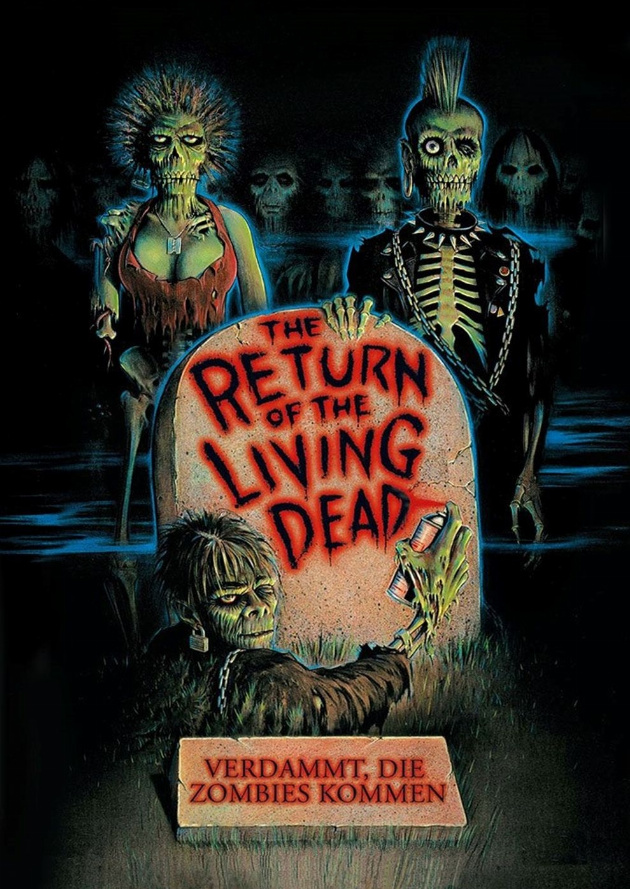 Filmplakat Verdammt, die Zombies kommen