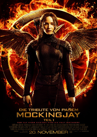 Filmposter - Die Tribute von Panem - Mockingjay Teil 1 im UCI KINOWELT Dessau