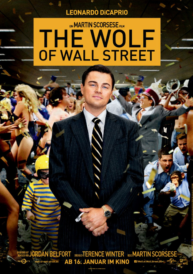 Filmplakat The Wolf of Wall Street