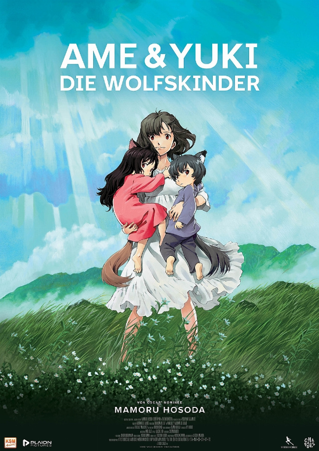 Filmplakat Ame & Yuki - Die Wolfskinder