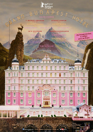 Filmposter - Grand Budapest Hotel im Capitol