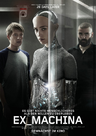 Filmplakat zu Ex Machina – Kinoprogramm Saarbrücken