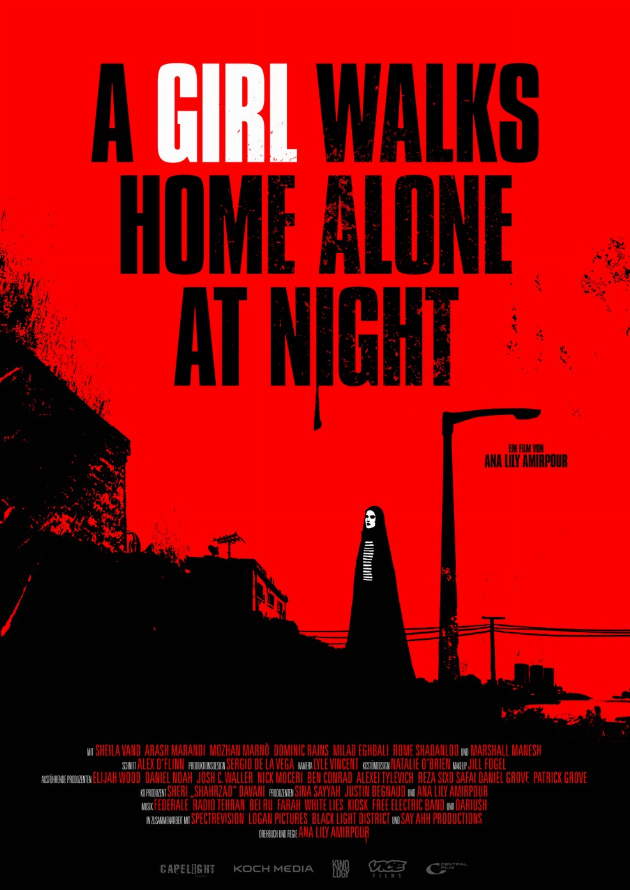 Filmplakat A Girl walks home alone at Night